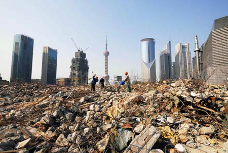 shanghai en construction