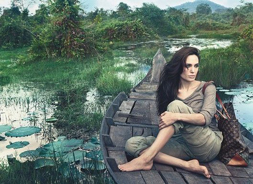 Star Angelina Jolie_Louis Vuitton